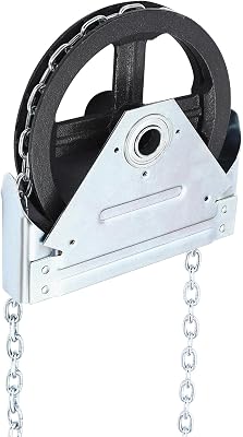 Garage Door Chain Hoist Opener -1:1 Reduced Drive, Direct Drive Chain Hoist for Roll Up Doors, Roller Shutter Doors, 330 Lbs Load Capacity