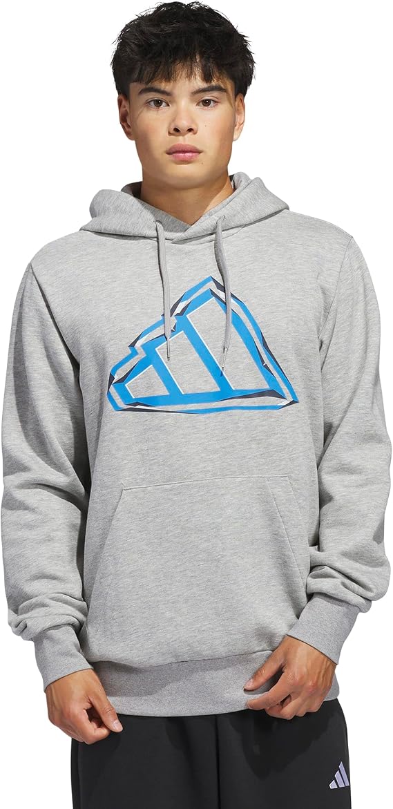 adidas Men's Big Logo Graphic Hoodie