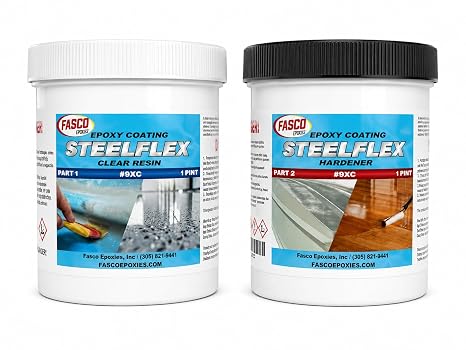Steelflex Clear Epoxy Quart Kit