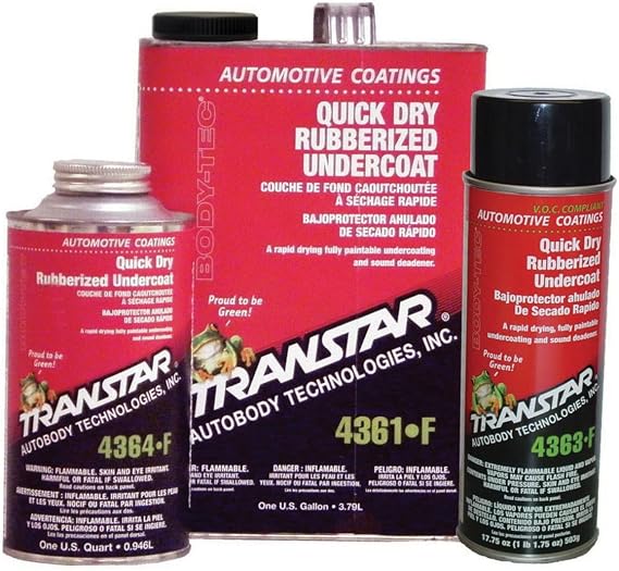 TRANSTAR Quick Dry Rubberized Undercoating Gallon 4361-F