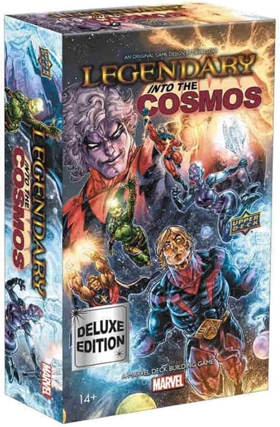 Legendary Marvel: Into The Cosmos Expansion | A Marvel Deck Building Game | Cooperative Board Game Expansion