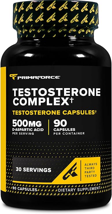 Primaforce Testosterone Complex 90 Capsules, 30 Servings