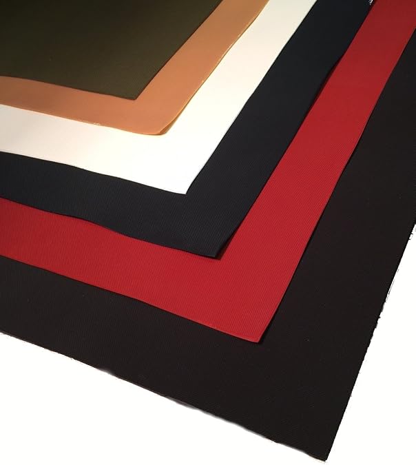 SoleTech Mini-Check Rubber Sole-Guard Soling Sheet, 1.2mm, Dark Oak
