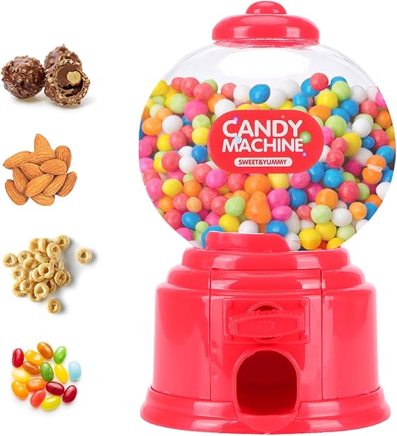 Candy Machine Dispenser, Mini Sweet Dispenser, Candy DispenserCute Sweet Machine, Vending MachineFor Sweets, Gumball Dispenserfor Candies or Nuts