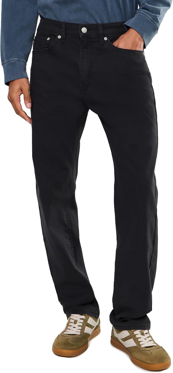 Levi's, Mens, 505 Regular, Mineral Black, 32 x 32
