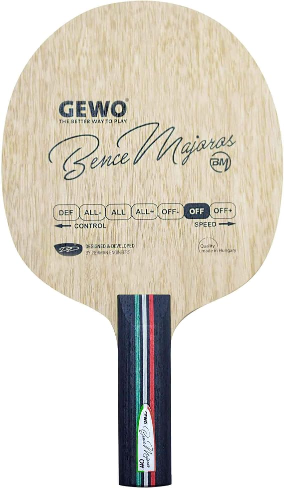 GEWO Bence Majoros Offensive Table Tennis Blade
