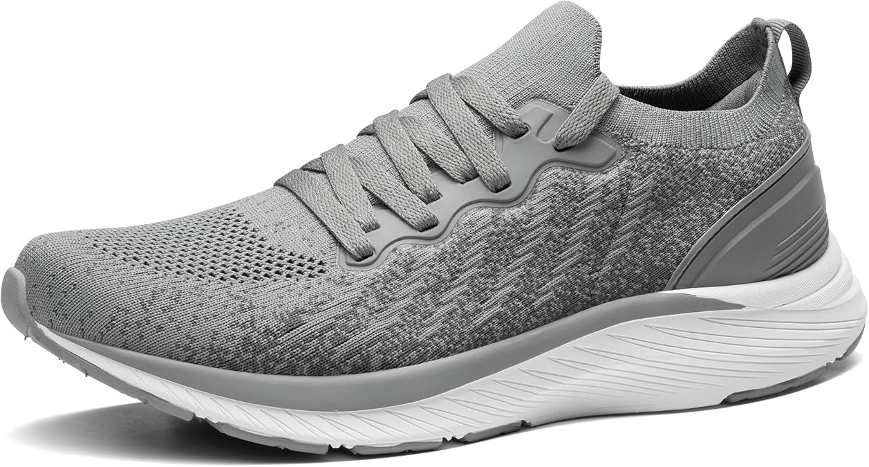 ALLSWIFIT Men's Comfortable Lightweight Walking Shoes Running Tennis Athletic Gym Workout Cross Training Sneakers