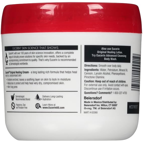 Eucerin Original Moisturizing Creme 16 OZ