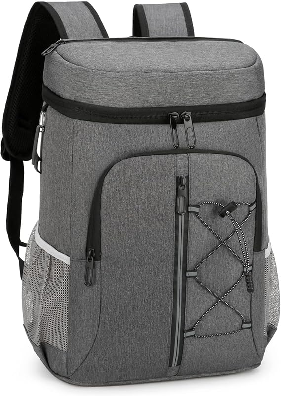 JANSBEN 20L Cooler Backpack, Insulated Picnic Backpack with Bottle Opener, Leakproof Waterproof Cool Bag Thermal Rucksack for Work, Beach, Camping, BBQ, Men & Women