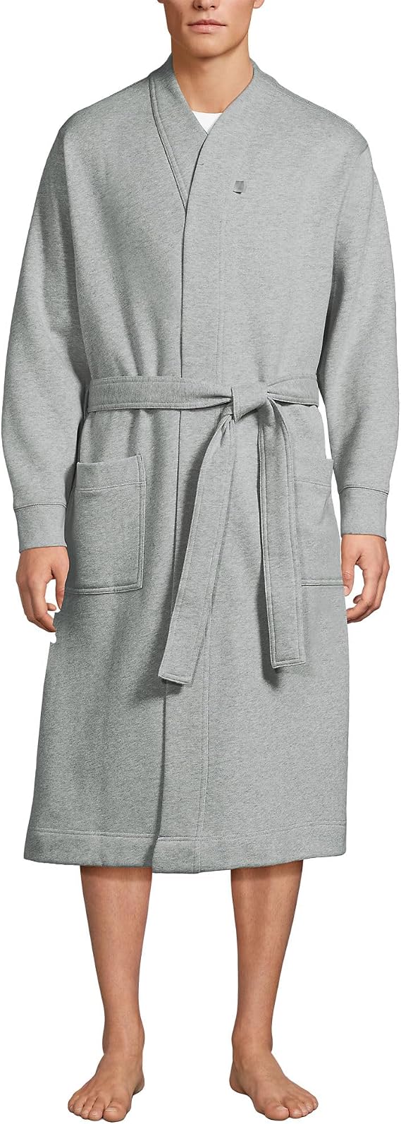 Lands' End Men's Serious Sweats Robe