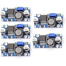 Hailege 5pcs 3A DC-DC Step Down Buck Power Module Power Regulator Power Convert Module 24V to 12V 5V 3V Adjustable