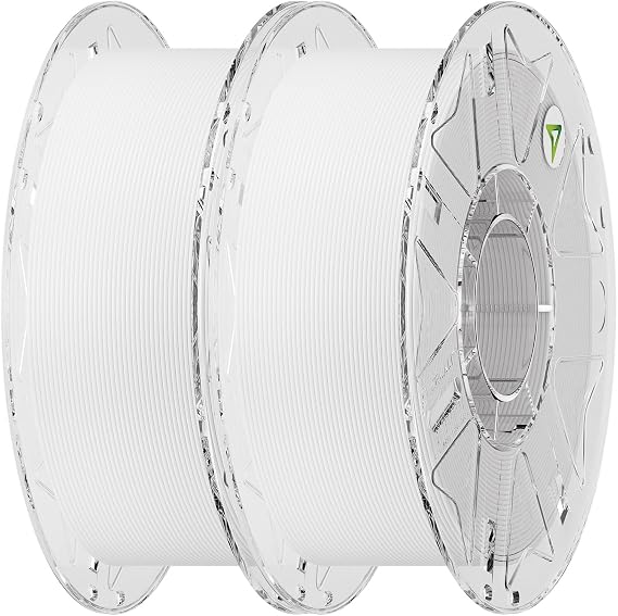 Creality Hyper RFID PLA Filament 1.75mm 2KG, White*2, Total 2-Pack