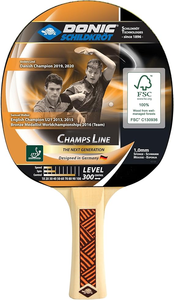 Donic-Schildkröt TT-Schlaeger Champs 300