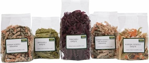 makarna lütfen! Başlangıç Makarna ve Erişte Seti 5 x 100 Gr