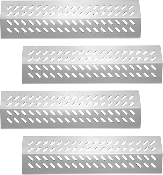 17 5/8" Grill Heat Plates Flame Tamer BBQ Gas Grill Replacement Parts for Bull 16631, LP 47628, 57568 LP, LP 62648, Angus 47629, Brahma 57568, 57569, Outlaw 26038, Steer Premium 69009, 16GA