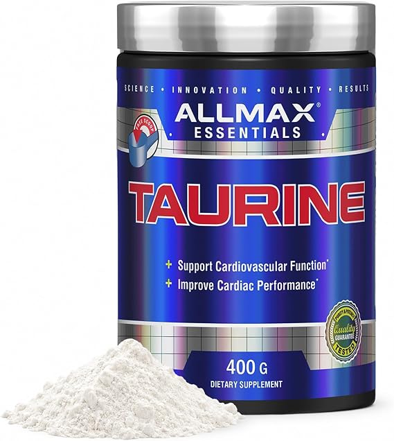 ALLMAX Taurine Powder, Unflavored, 400 g, 133 Servings