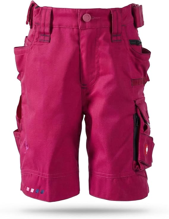Engelbert Strauss e.s.Motion 2020 Children's Shorts - Robust Outdoor Shorts with Many Pockets & Reinforced Seams