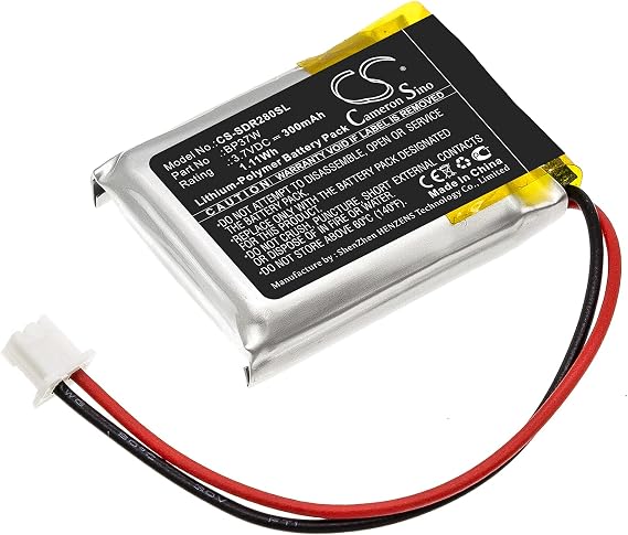 Battery for D'ogtra 280C Receiver,282C Receiver,Trainers ARC,fit Part NO:BP37W (300mAh)