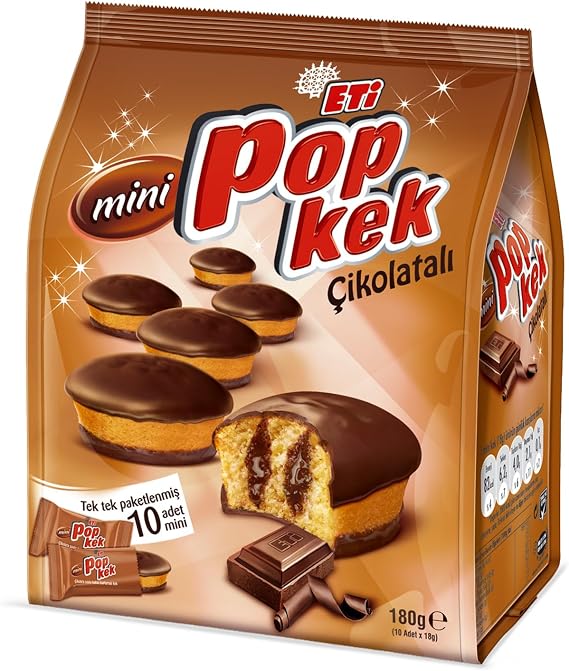 Meat Popcake Mini Chocolate Cake 180 g x 10 Pieces