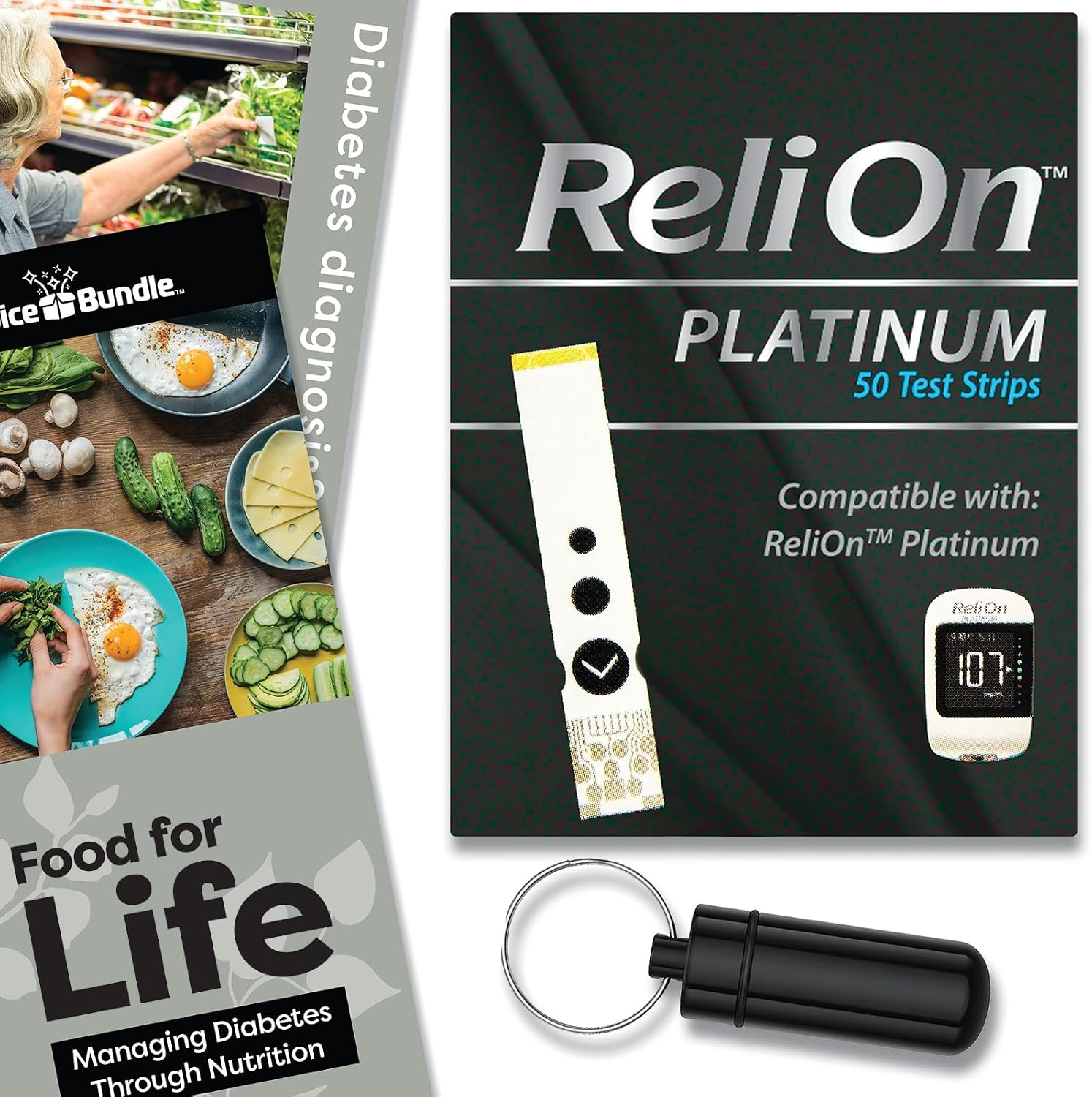 ReliOn Platinum Blood Glucose Test Strips 50 Ct Choice Bundle - Parent