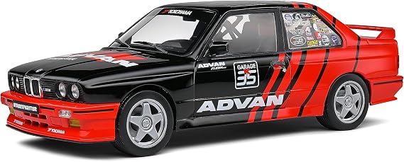 Motor city classics Solido 1:18 Scale BMW E30 M3 - ADVAN Drift Team - 1990