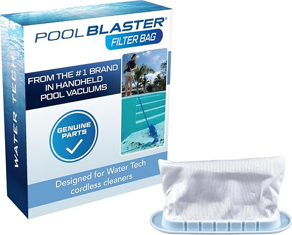 Water Tech Pool Blaster Aqua Broom Reusable Sand and Silt Filter Bag