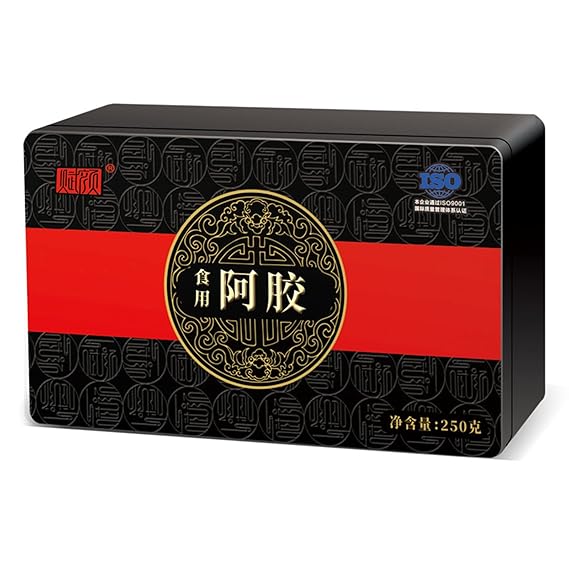 Chinese Herbs Premium Quality Ejiao Block E Jiao Gelatin Cake Ejiao Ar Jiao Tablets 250g(8.8oz)