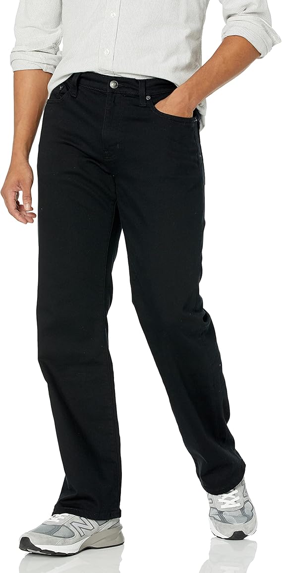 Amazon Essentials Men's Straight-Fit Bootcut Jeans - Discontinued Colours