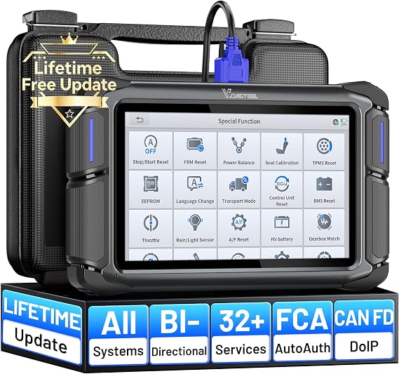 Car Diagnostic Tool VD70 Lite, Bidirectional OBD2 Scanner with 31+ Resets