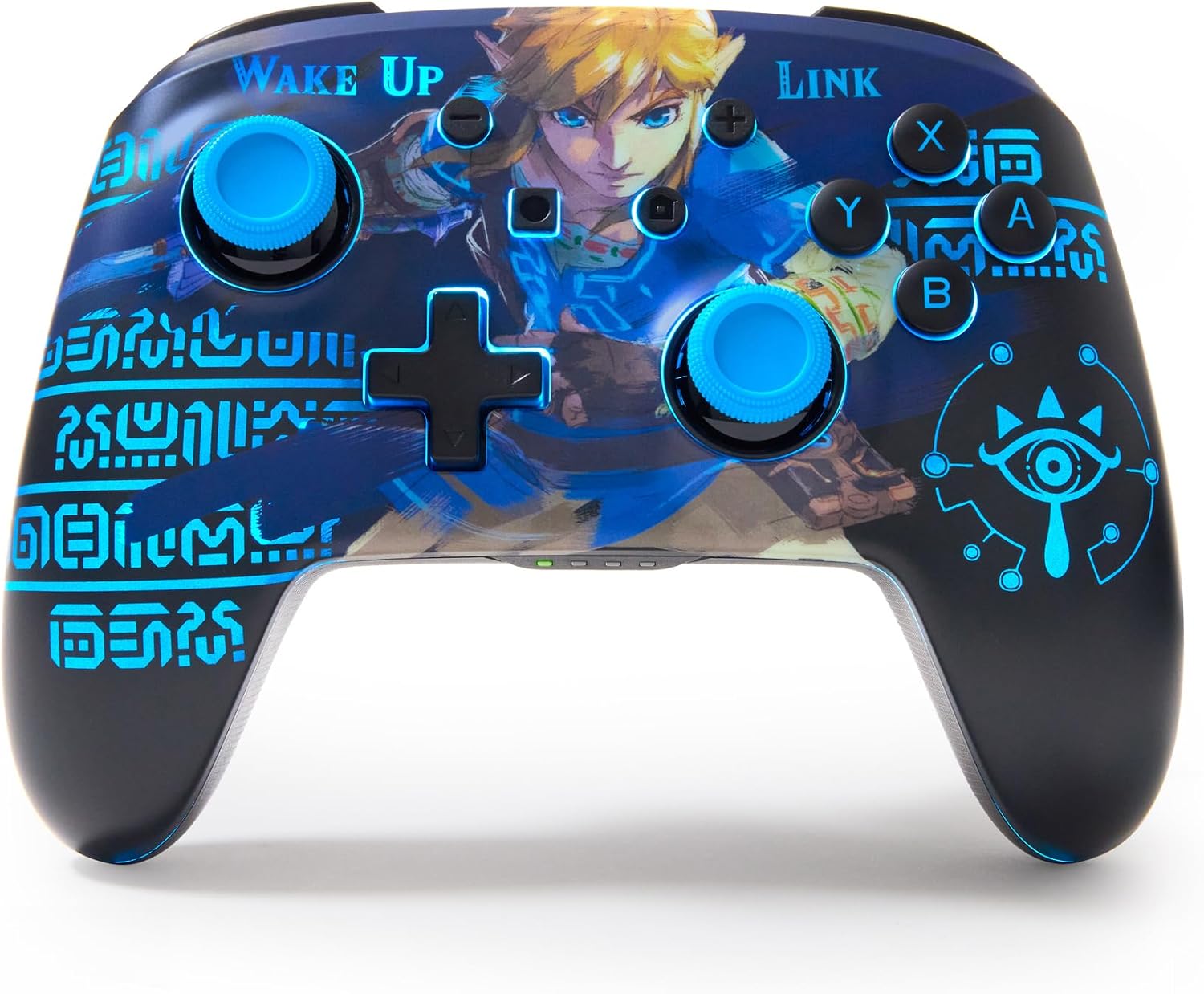 PowerA 強化ワイヤレスコントローラー Nintendo Switch用 Lumectra - ウェイクアップリンク ゲームパッド ゲームコントローラー Bluetoothコントローラー 充電式