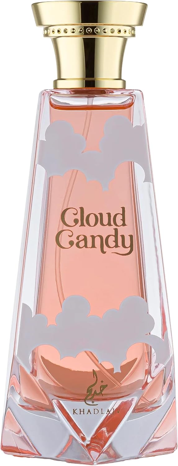 Cloud Candy 100ml by Khadlaj - Extrait De Parfum Spray - Marshmallow Coconut Sugar Candy Vanilla Perfume for Women