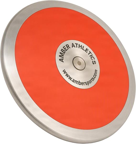 Amber Athletic Gear 70% Rim Weigh Discus Galvanized Steel Rim, Sturdy ABS Plates, Balanced Design