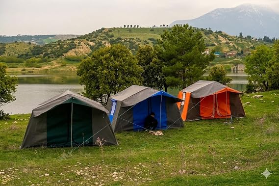 2+0 Kamp Çadiri - YeŞİl (4-6 KİŞİlİk)