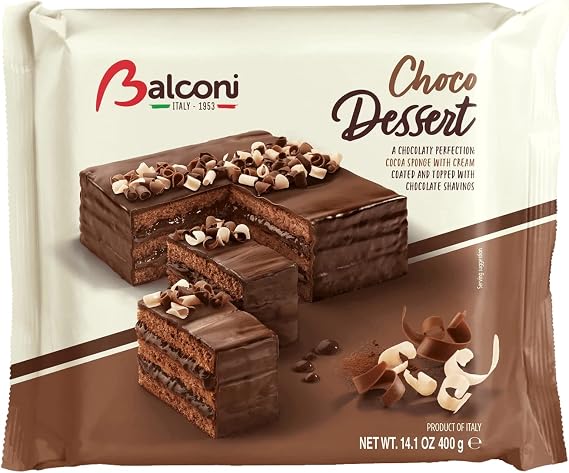 Balconi Cake Choco Dessert, 400g (Italy)