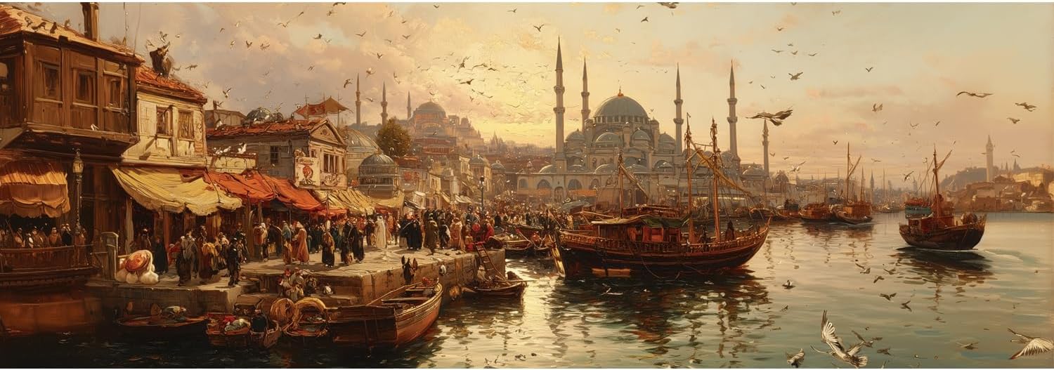 Anatolian Puzzle - Eski İstanbul,1000.PN Parça Puzzle, #1206