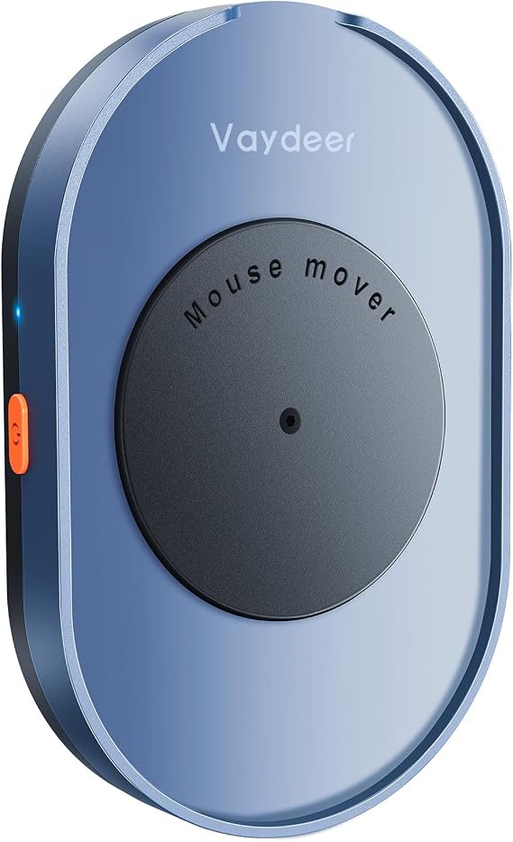 Vaydeer Undetectable Mouse Jiggler M4 Driver-Free Mouse Mover with Switch