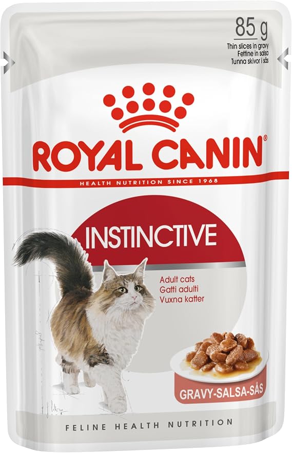 Royal Canin Instinctive Gravy Pouch Yaş Kedi Maması 85 gr x 12 Adet