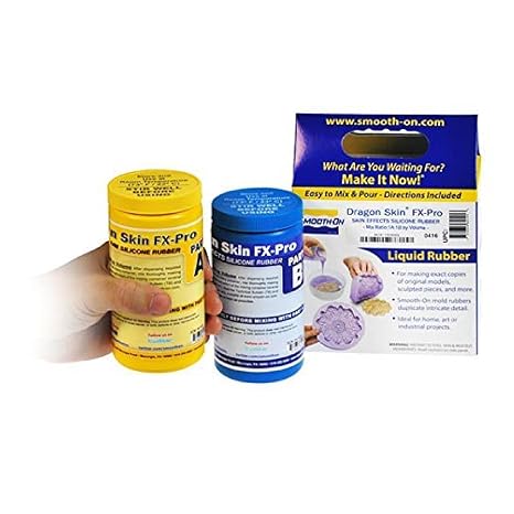 Smooth-On Dragon Skin FX-Pro, Platinum Cure Silicone Rubber, Pint Unit