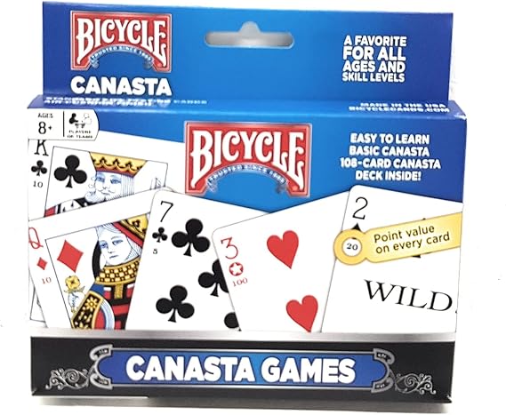 Bicycle 2-Pack Canasta Card Games Standard (Limited Edition)