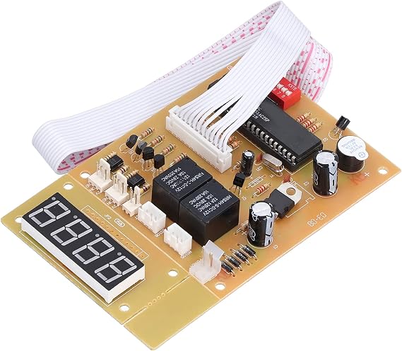 Control Timer Controller Board 4 Digits Operated Timer for Acceptor Selector, Pump Water, Washing Machine, Vending Machine(4-Position Control Board)