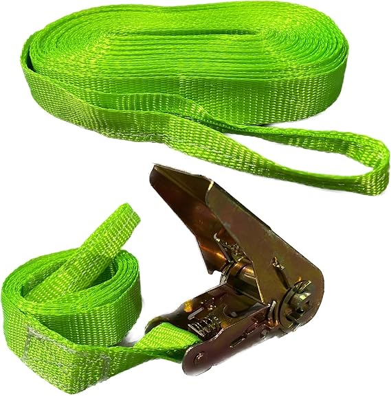 Macaco 16m Overhead Training Line for Slackline | 25mm line with Ratchet Only for balancing | Add to any brand | Does not include slackline