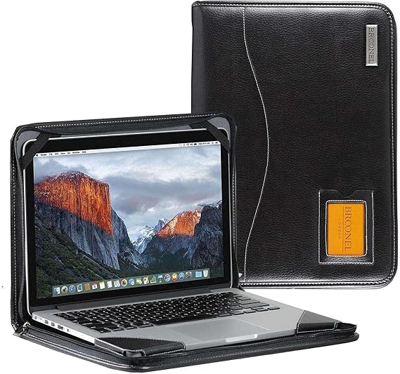 Contour Series - Black Heavy Duty Leather Protective Case - Compatible With HP Pro x360 Fortis 11.6" G9