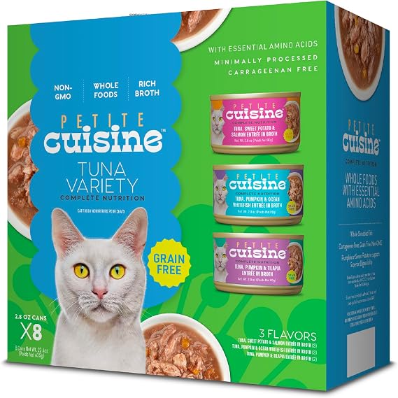 PETITE CUISINE Wholefoods Variety Pack Tuna, 2.8 oz. (8 Count)
