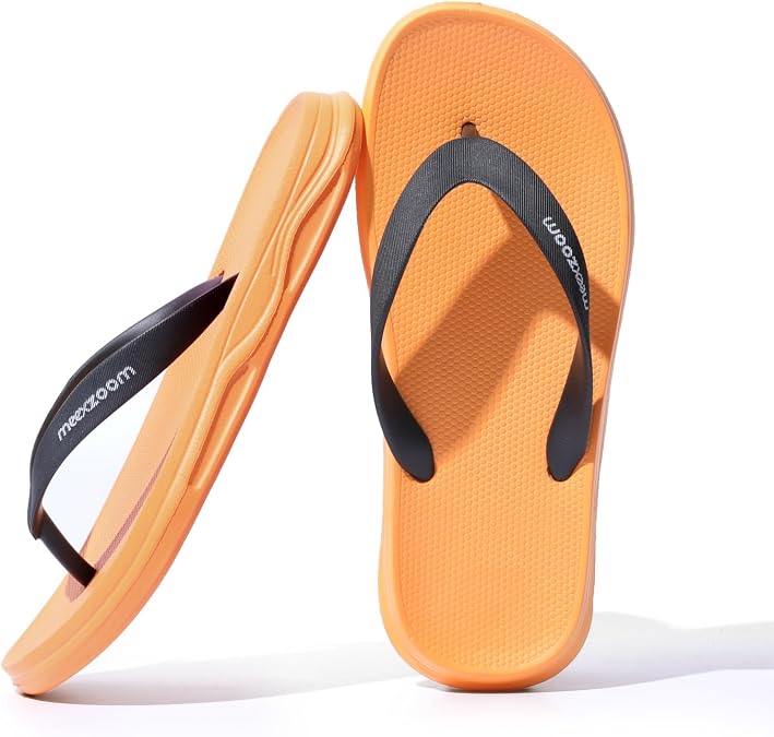 Womens Flip Flops Comfortable Cushion Slip On Beach Thong Sandals for Women Non-Slip