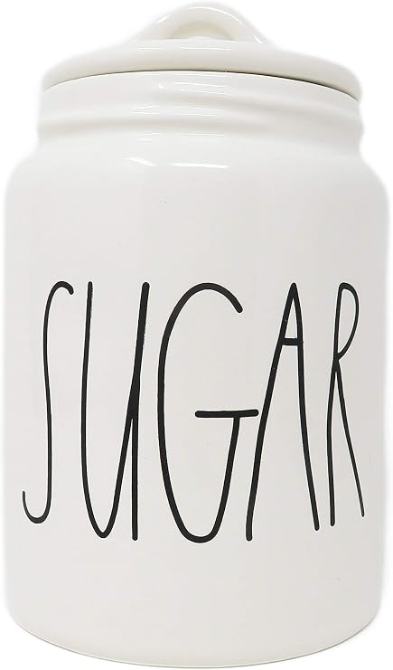 Rae Dunn Magenta Ceramic Canister Sugar