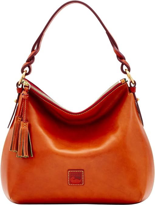 Dooney & Bourke Shoulder Bags for Women, Florentine Leather Hobo Bag