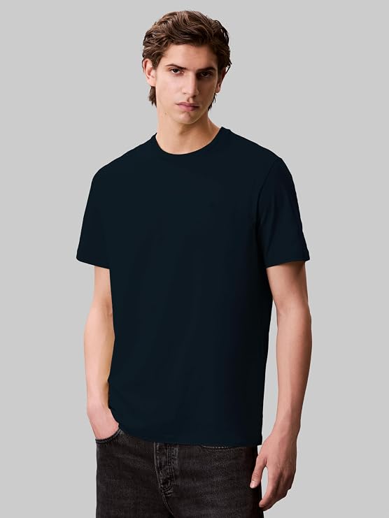 Calvin Klein SS SMOOTH CTTN SOLID CREWNK TEE T-Shirt Men
