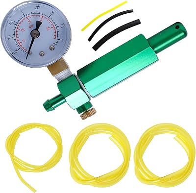 Gekufa 57-21-1 Carburetor Leak Detector Pressure Gauge Compatible with Walbro Tillotson 243-504 Stens 705-020 ZAMA ZPG-2 with Fuel Line