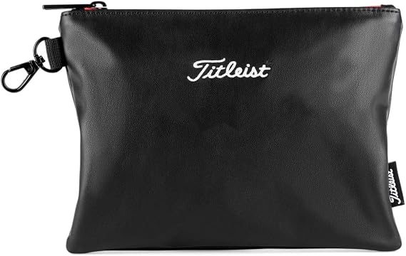Titleist Travel Gear Professional Zippered Golf Pouch Black