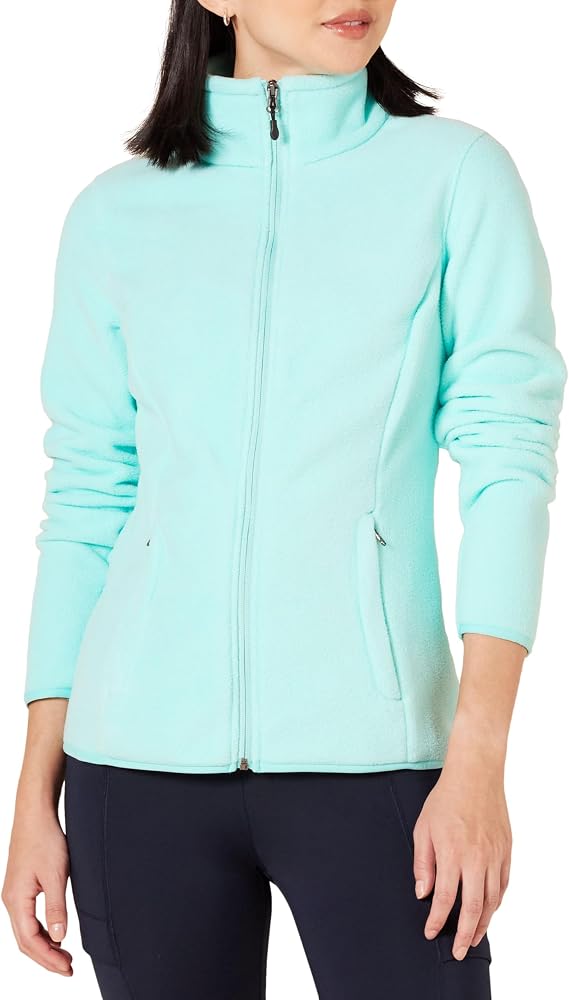 Amazon Essentials Women's Classic-fit Long-Sleeved Full Zip Polar Soft Fleece Jacket (Available in Plus Size)
